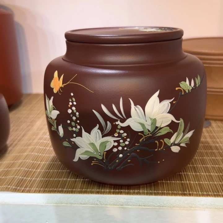 七***夜紫砂茶叶罐精品紫砂茶叶罐福利专场