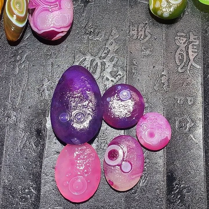 小****玛瑙/玉髓合金颈饰