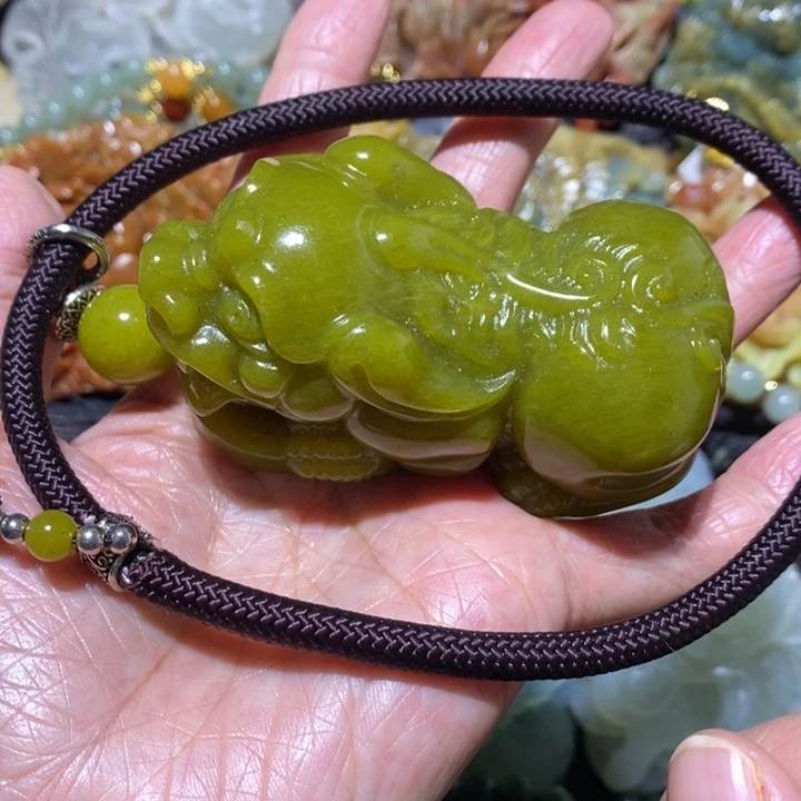 岫玉岫玉吊坠未镶嵌