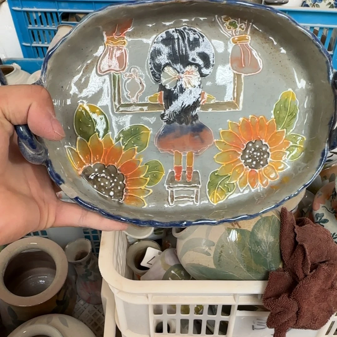 景德镇釉下彩陶瓷瑕疵慎拍166