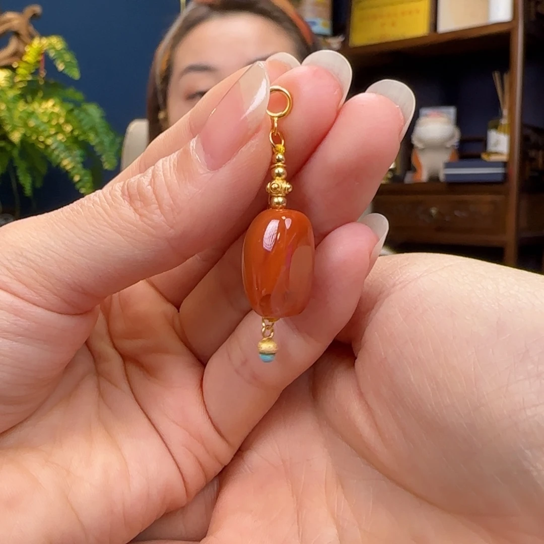 南红玛瑙颈饰未镶嵌静*11111111111