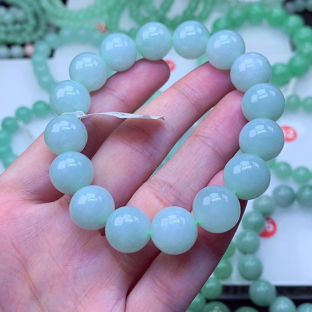 翡翠未镶嵌毛衣链