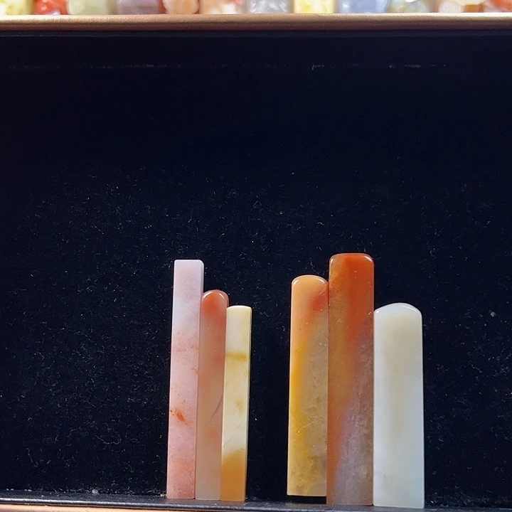 寿山石印石浅****喜手工定制设计风格