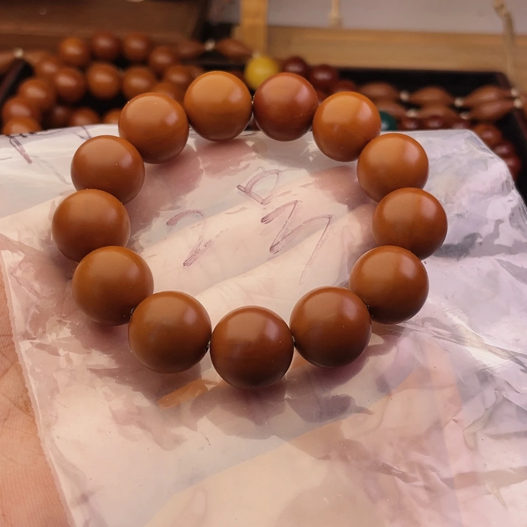 手串/手链橄榄核16.9尺寸福利串铁核2号轴度差反油