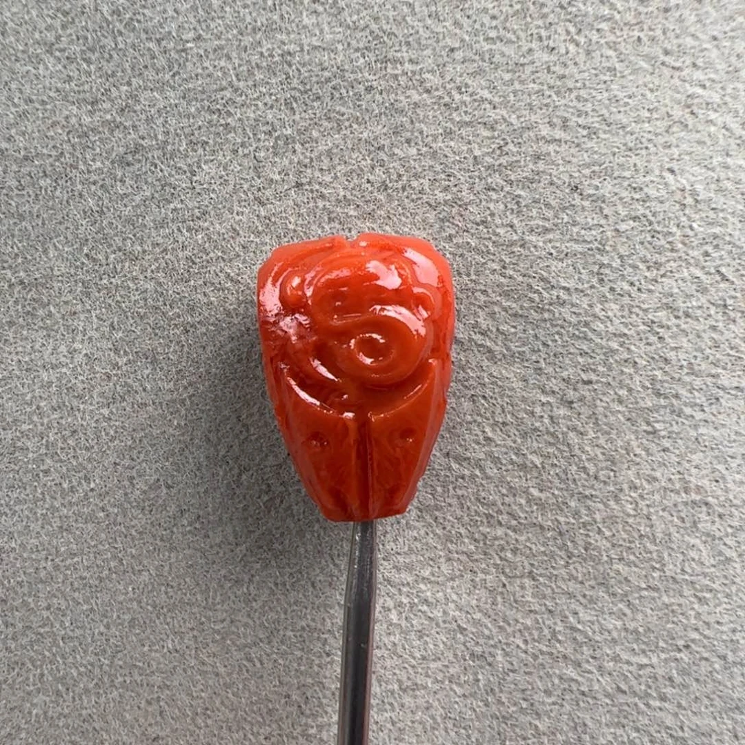 南红玛瑙未镶嵌（三通11mm