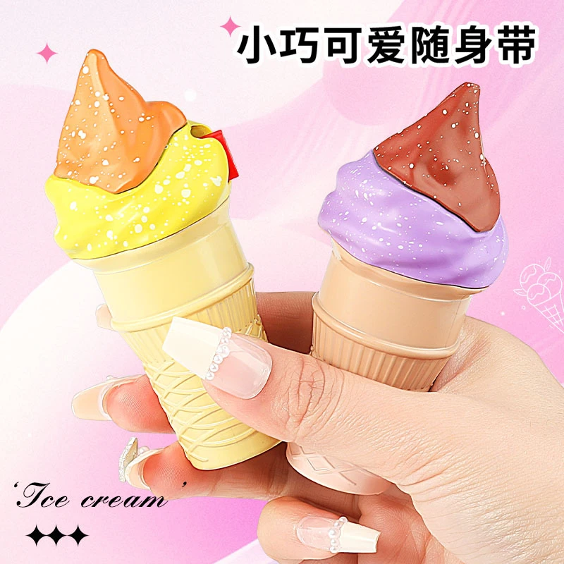 创意解压仿真冰淇淋充气甜筒雪糕打火机防风个性搞怪送男女礼物