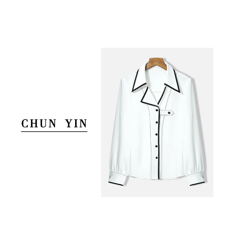 【2025春款上新】【月雾】老板高FAFA 原创·高定衬衫上衣31650