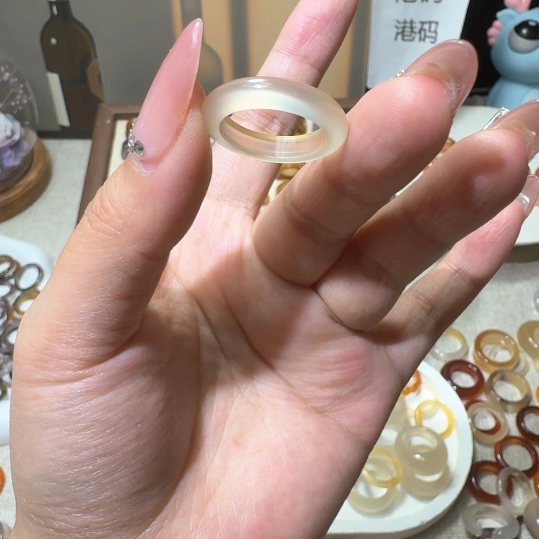 未镶嵌戒指玛瑙/玉髓621港13