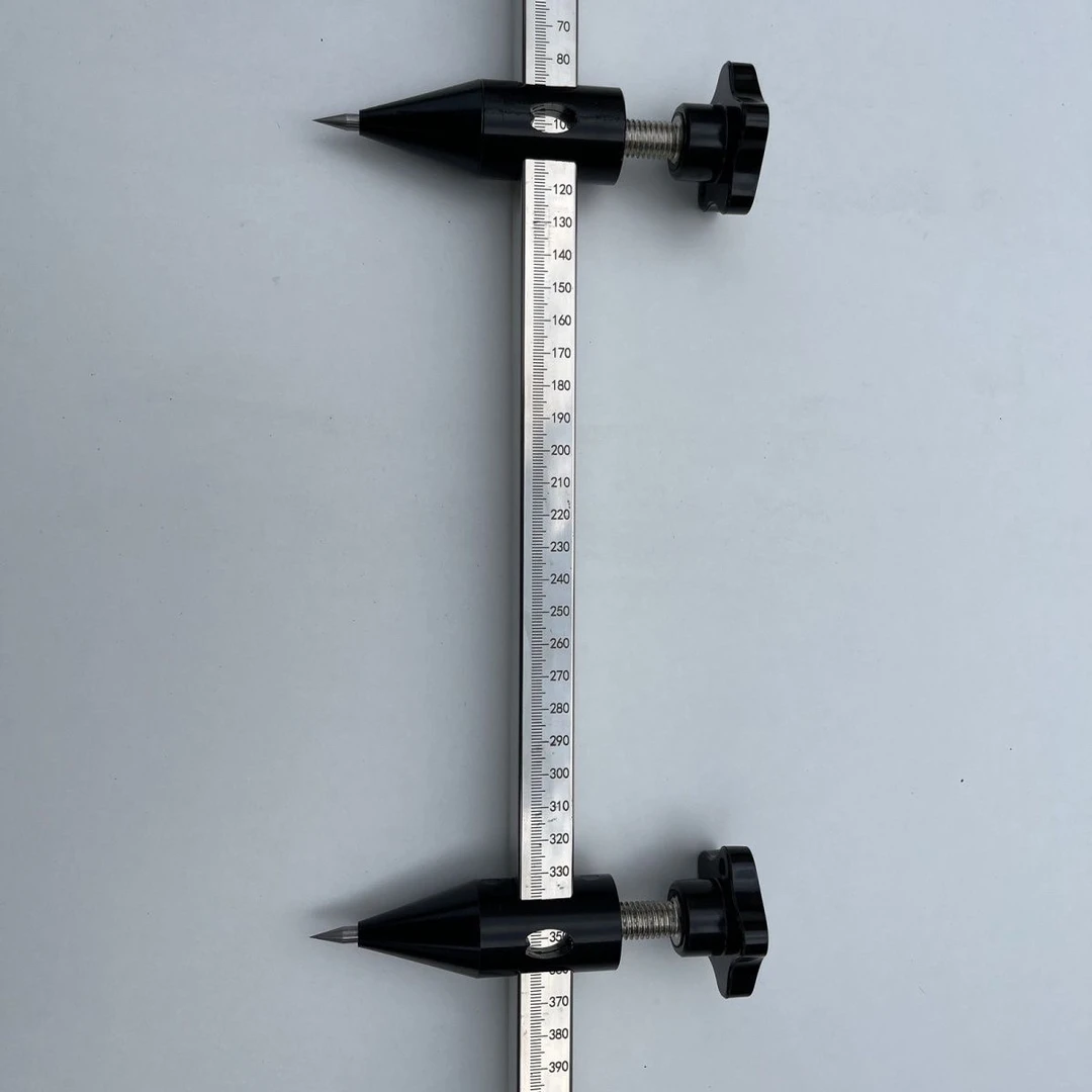 划线地规加长杆带刻度画线尺钨钢合金尖划规石材画线外墙分格