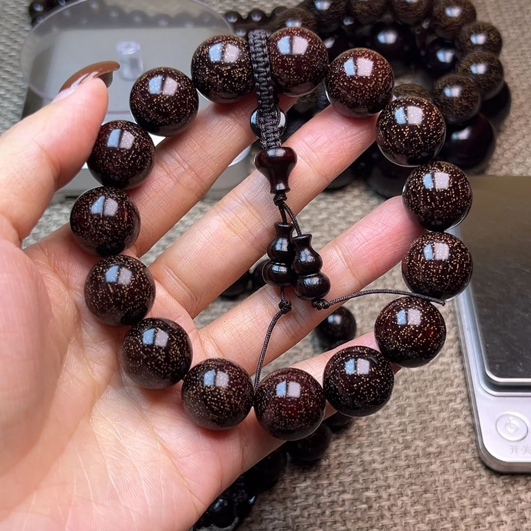 檀香紫檀（小叶紫檀）1.5 15颗爆星