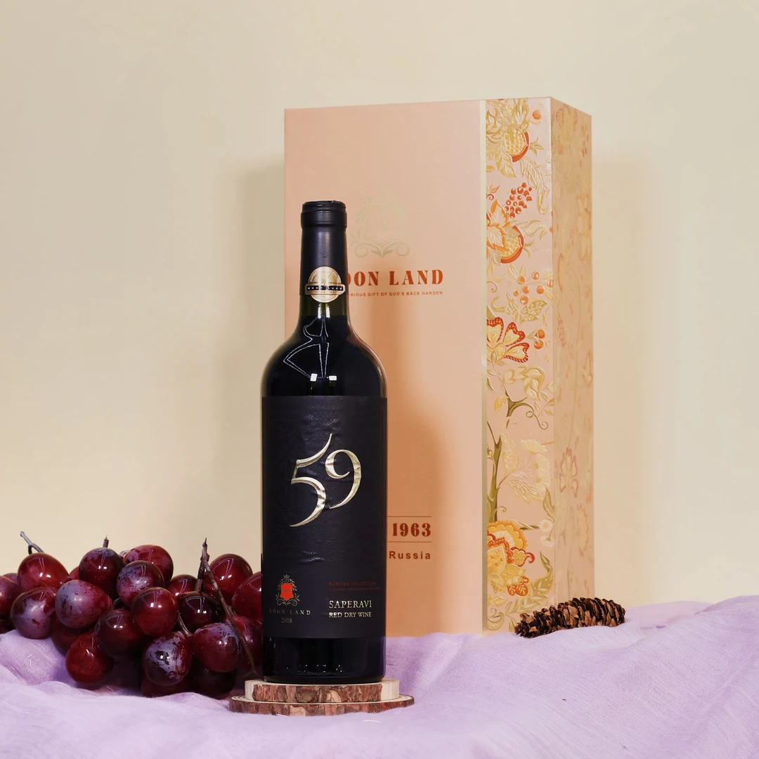 【 俄罗斯进口】木莱特峥嵘59干红葡萄酒14度750ML*1