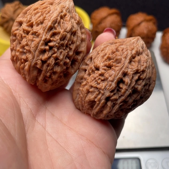 退***民把件文玩核桃大蒜头