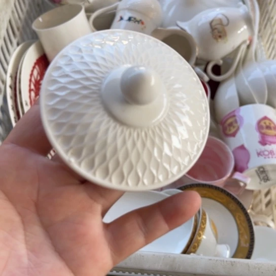 库存陶瓷瑕疵慎拍4个8.5cm