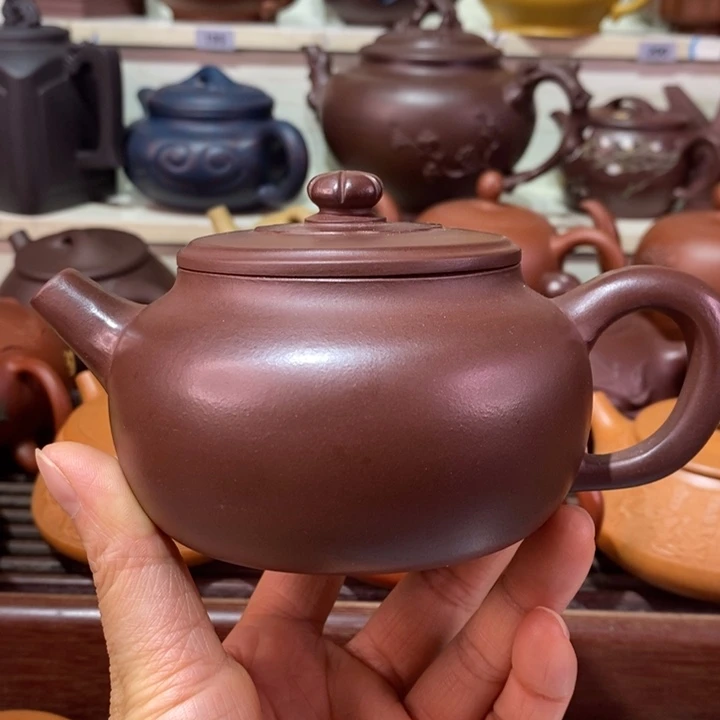 茶壶紫砂微瑕处理一把