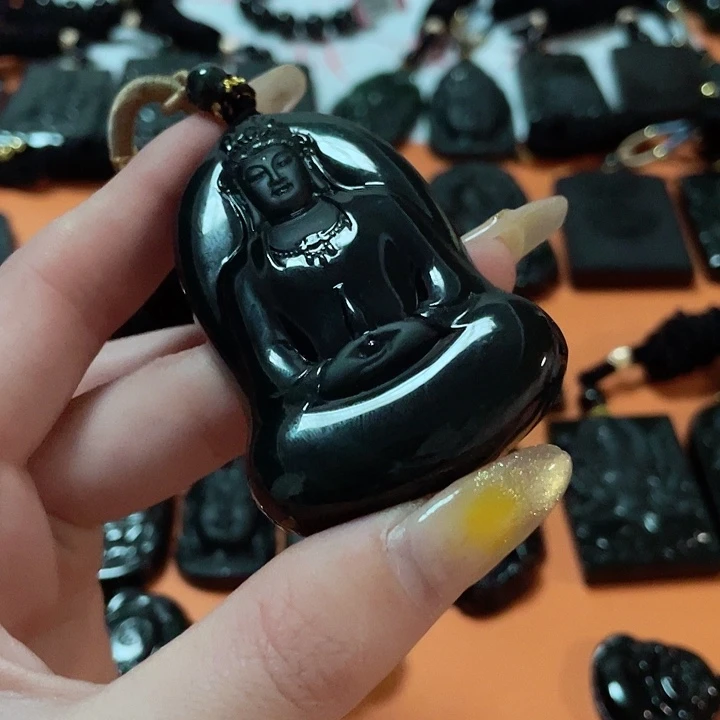 翡翠颈饰未镶嵌老*