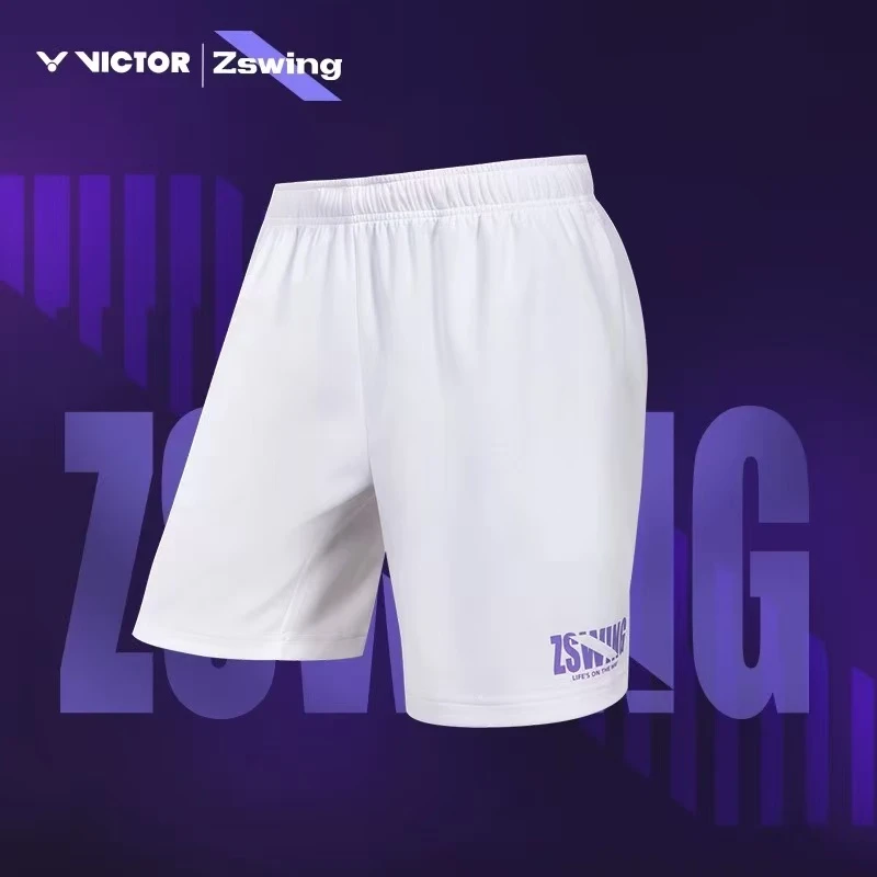 VICTOR/威克多郑思维系列胜利羽毛球服中性款运动短裤R-504ZSW