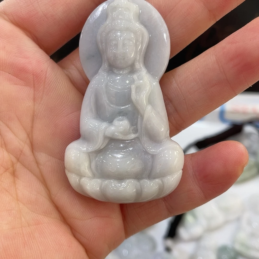 颈饰未镶嵌翡翠翡翠观音