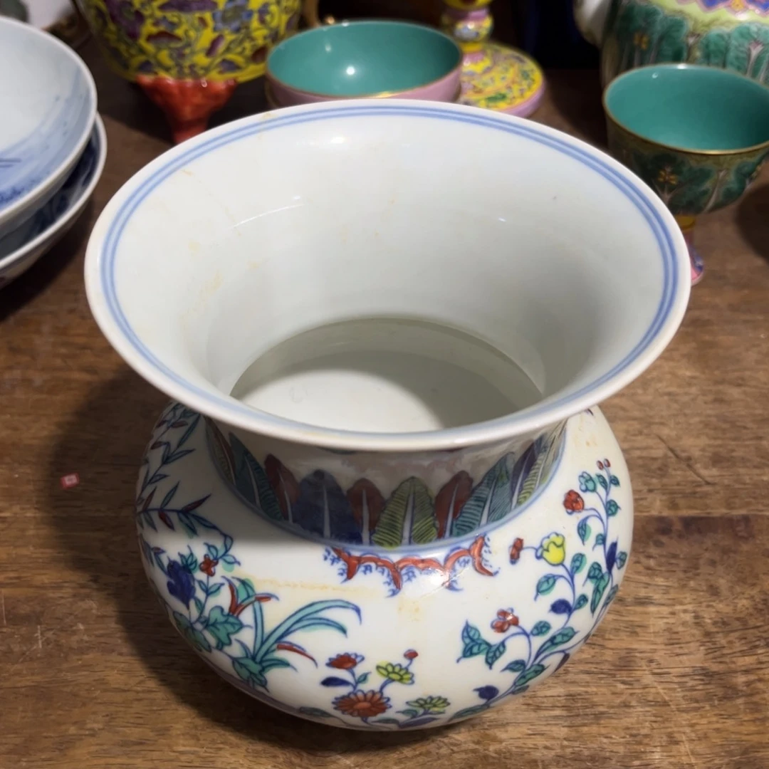 摆件斗彩瓷器精品陶瓷