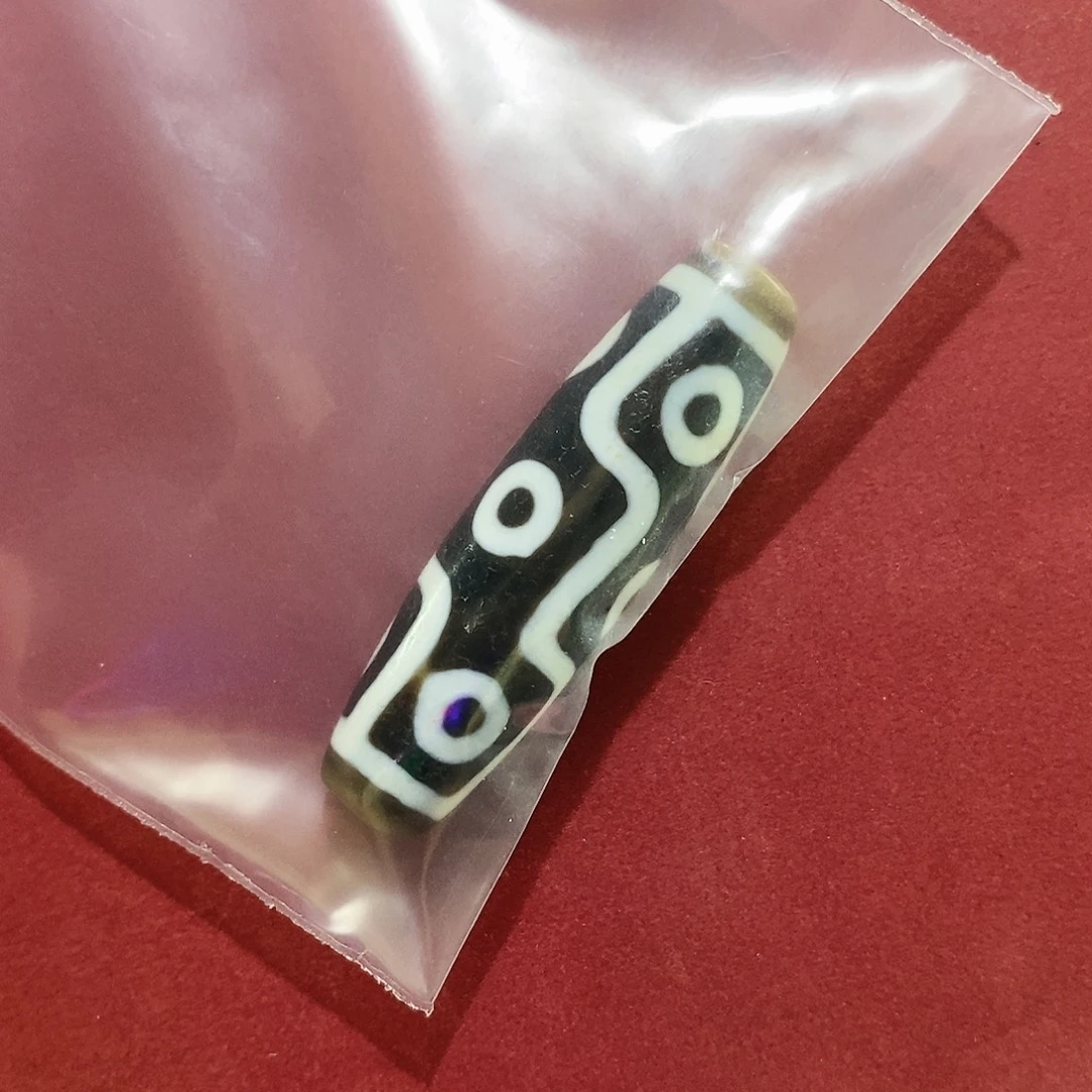 用***师玛瑙/玉髓（覆膜）未镶嵌颈饰行运无覆膜九眼