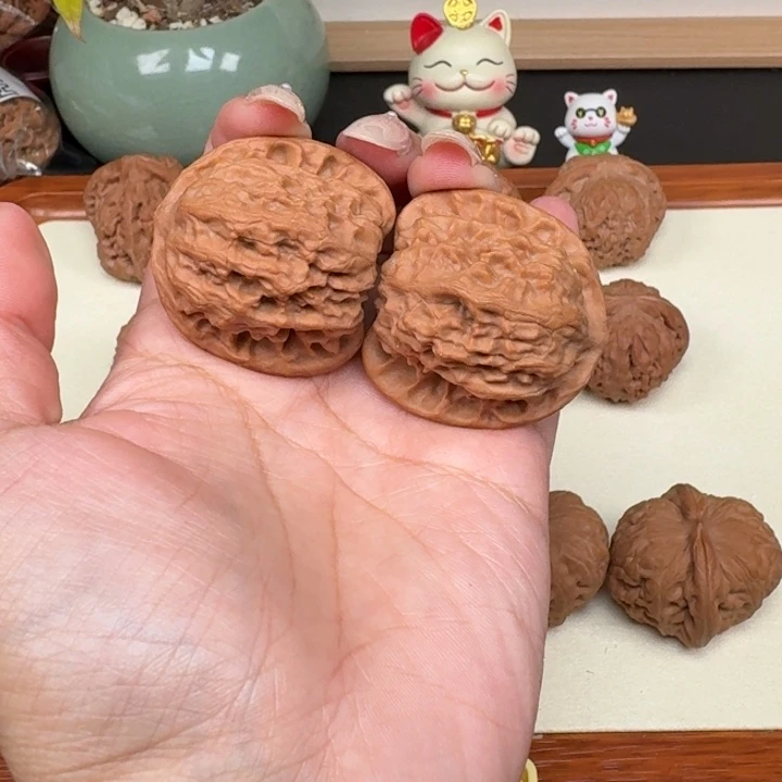 把件文玩核桃全品野狼38