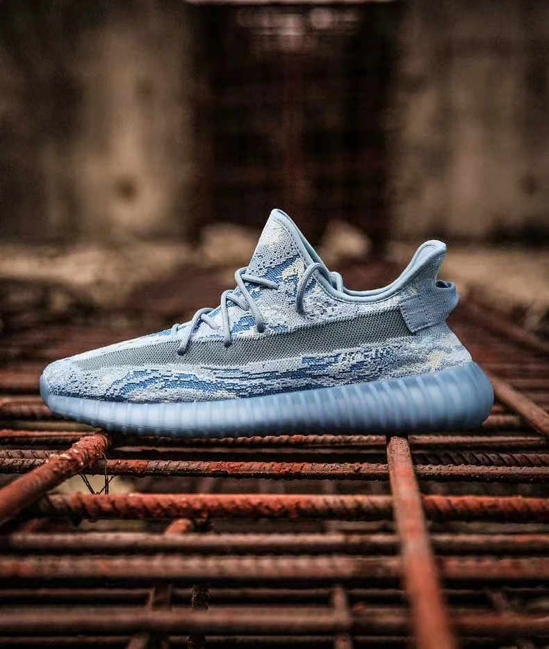 【地球蓝】古索男女飞织网面透气春夏季潮流运动情侣休闲椰子鞋