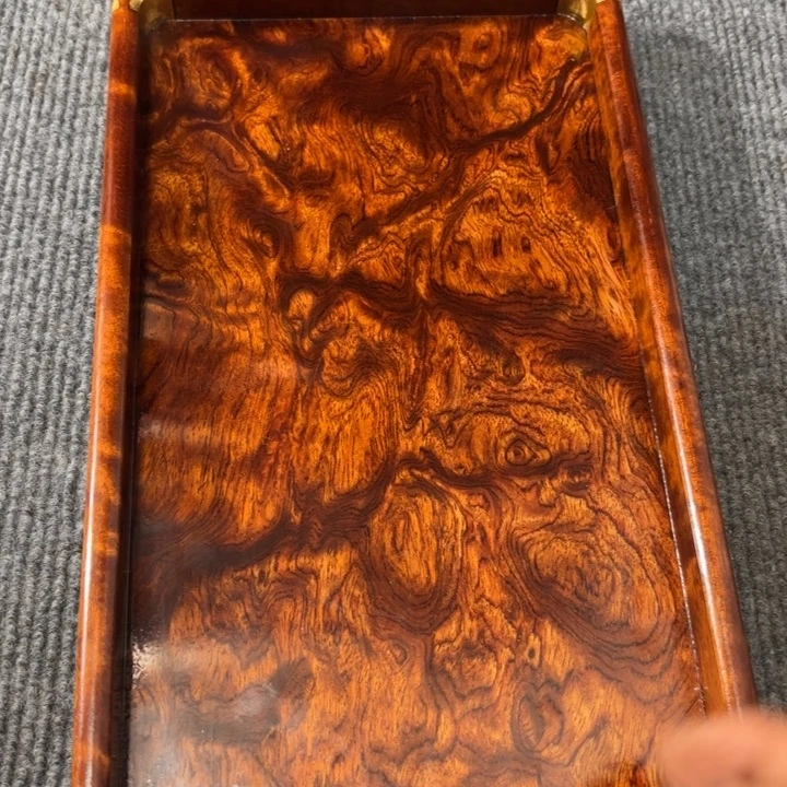 用***1木缅甸花梨独板托盘