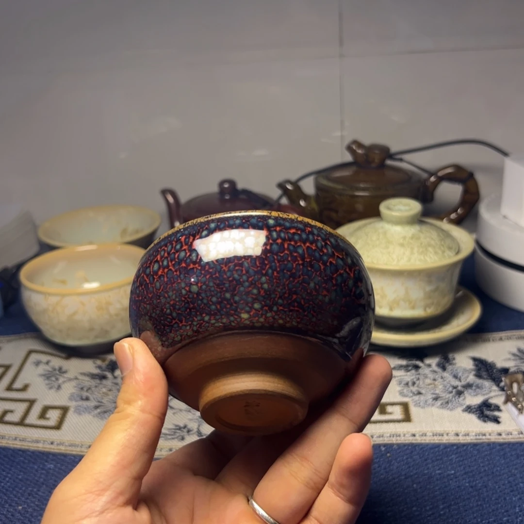 建阳建盏喝茶主人杯