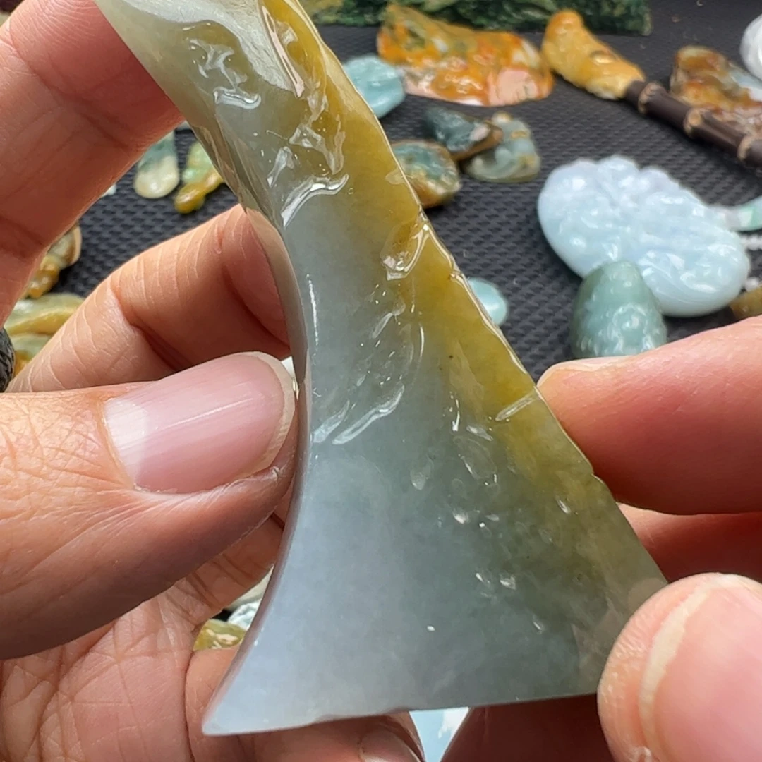 翡翠裸石缅甸翡翠