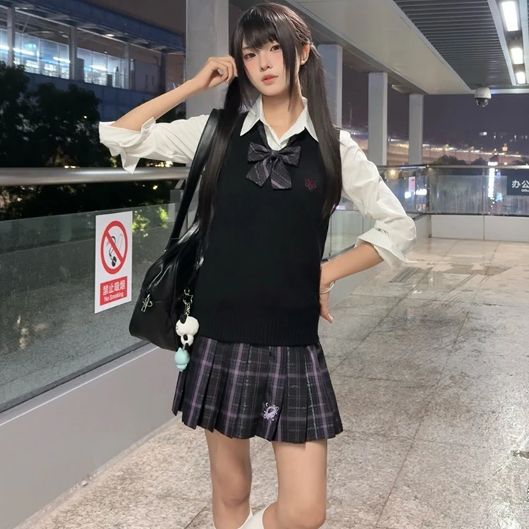 兔半眠学院风甜酷少女格裙jk裙制服女