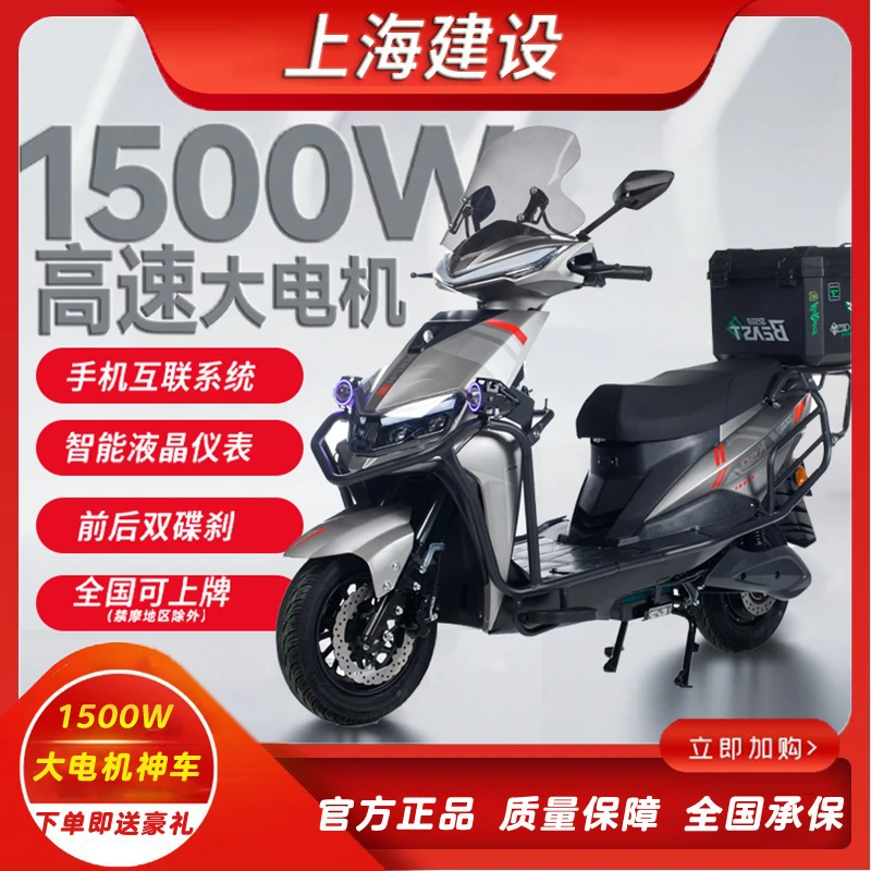 建设/飞野国补大功率高速雷豹外卖家用电动车电动摩托车-1