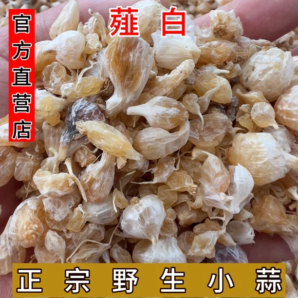 薤白野葱山小蒜野生薤白天然新货本色精选薤白小蒜根