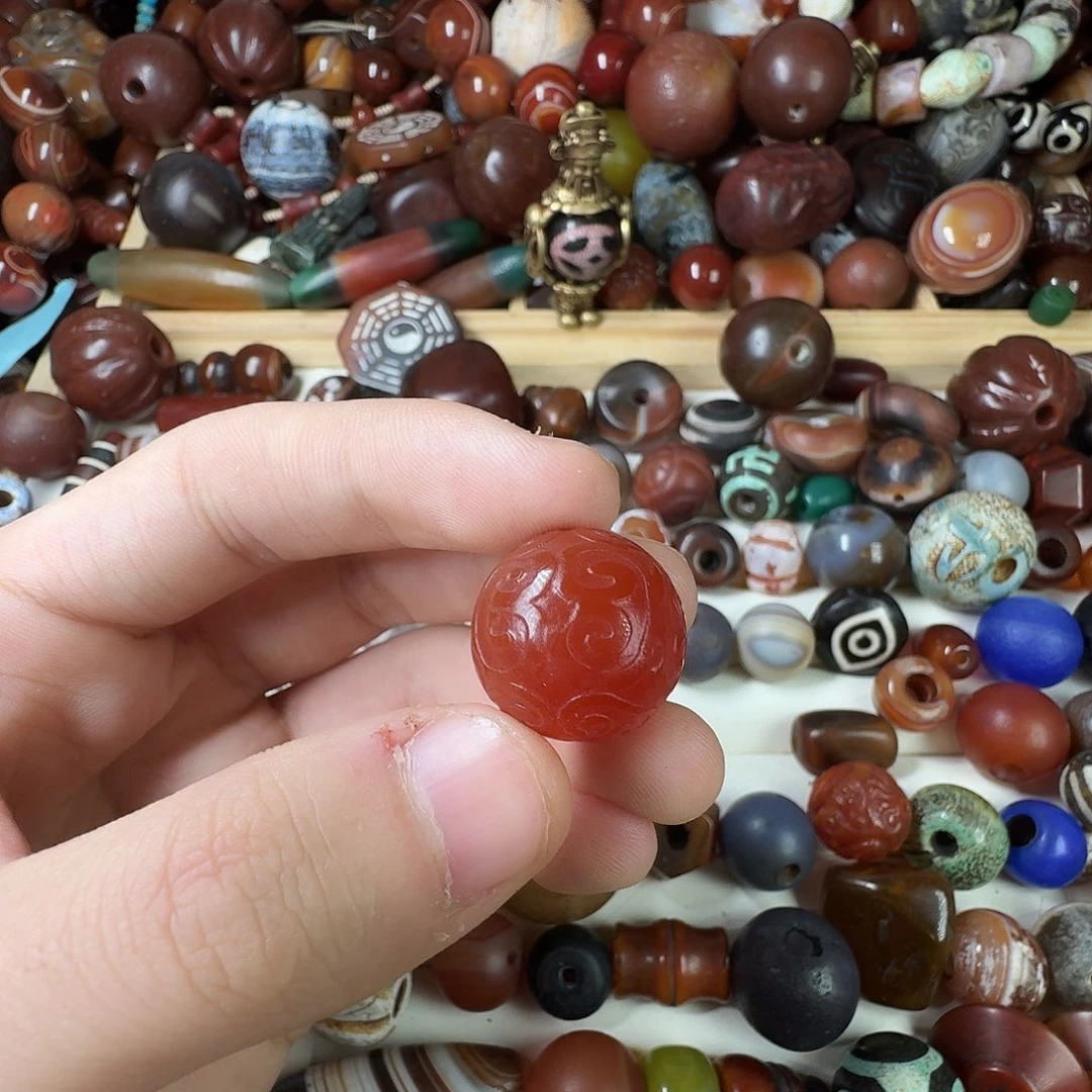 玛瑙/玉髓未镶嵌纯天然玛瑙珠子