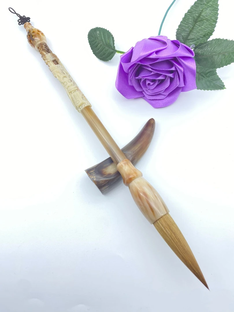 溪枫湖笔，《擎天.龙腾九洲》正冬辽尾纯狼毫