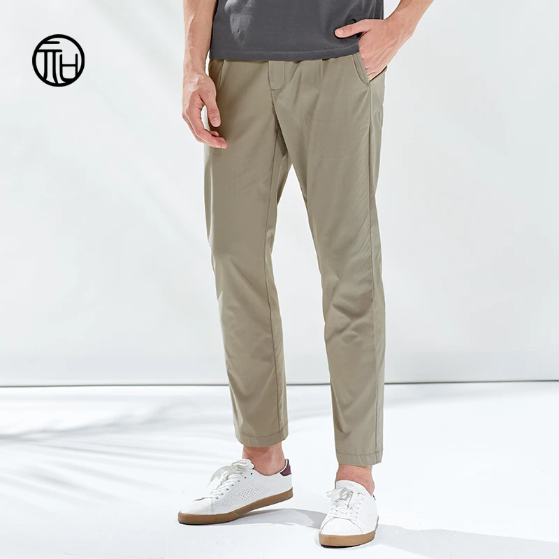 亓口轻薄柔滑桑蚕丝冰凉夏季商务休闲裤（锥形/直筒两种）/ 9450