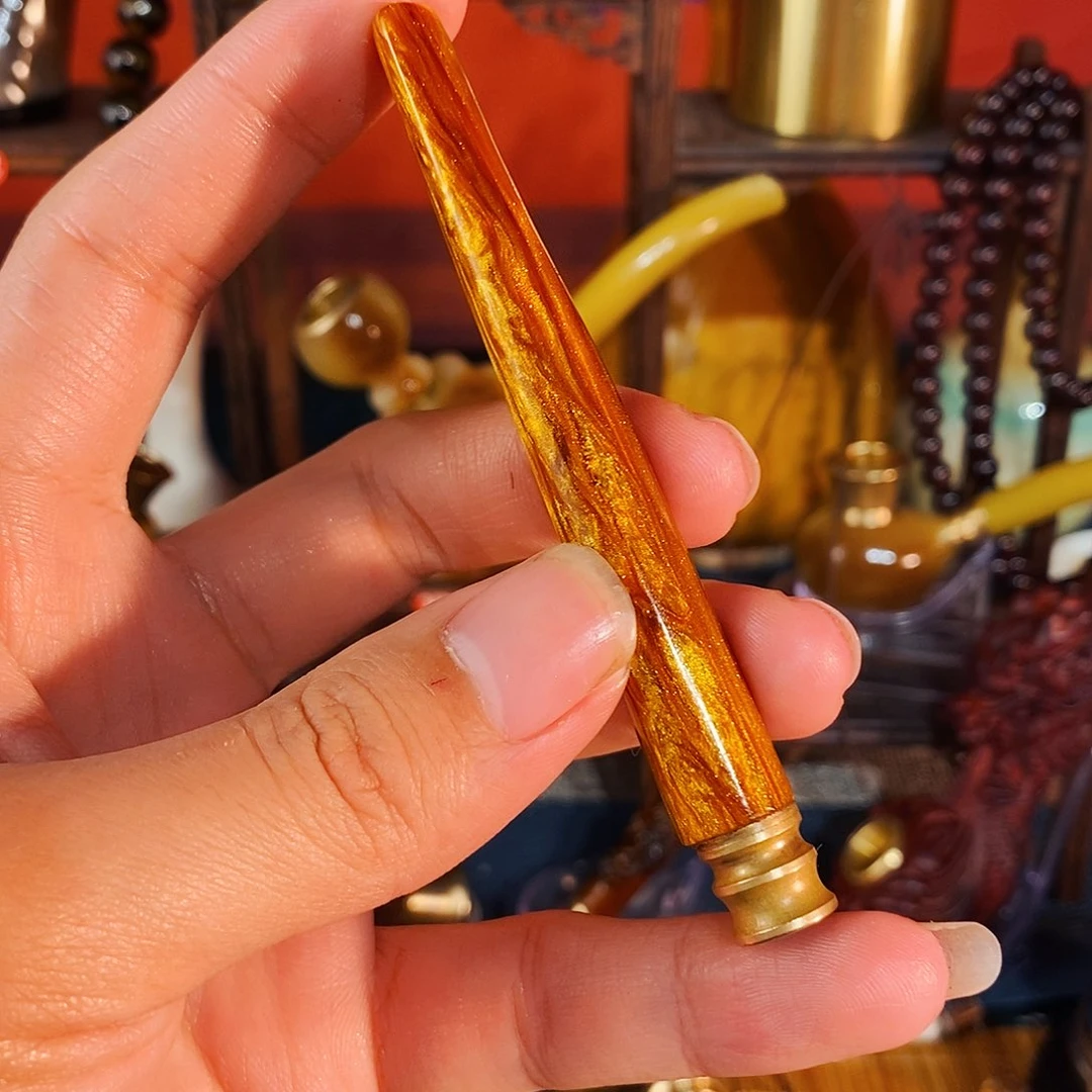 手工制作金丝柳粗中细