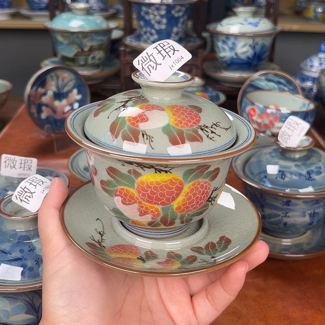 盖碗景德镇陶瓷窑