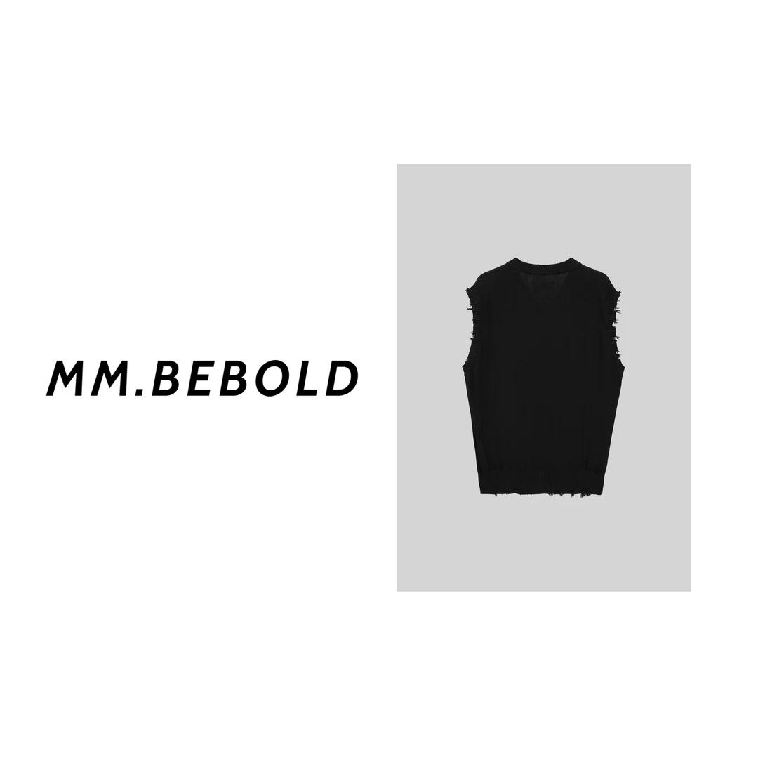 【妙姐精选】提花V领无袖针织衫LJL25807