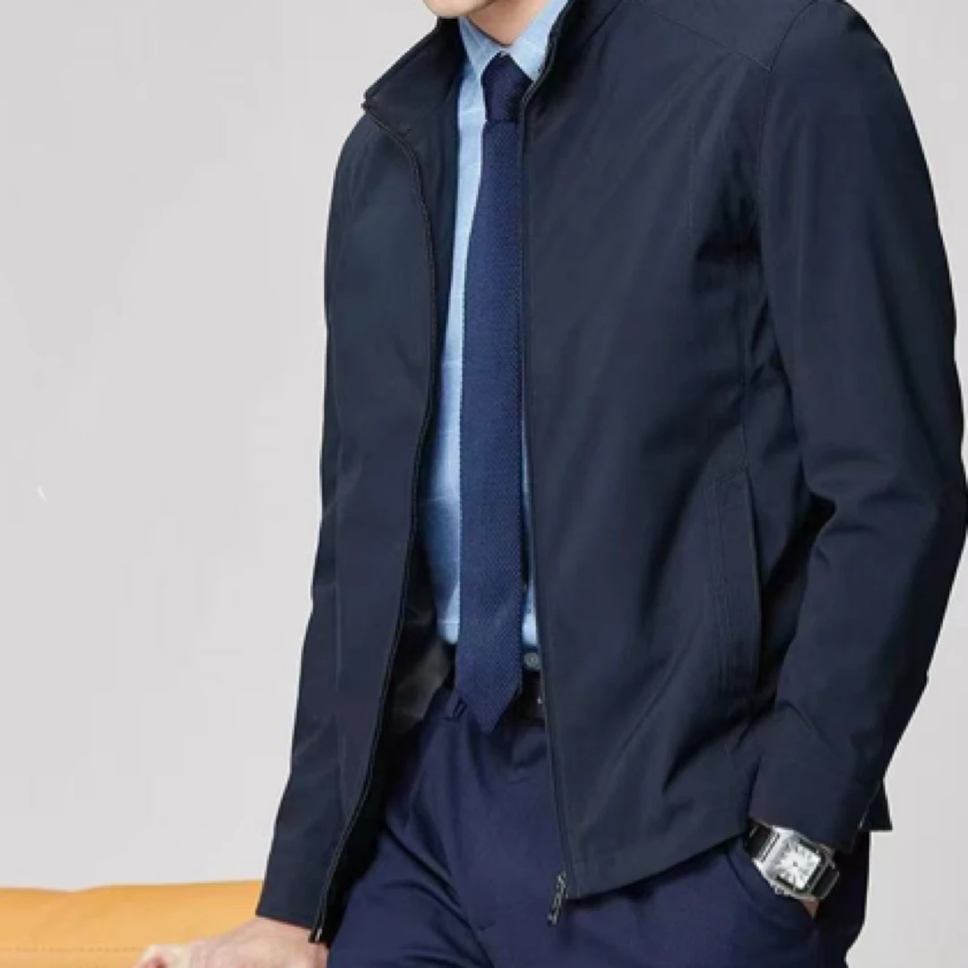 【北部庄园】春季男士商务休闲立领夹克衫时尚夹克外套/1122