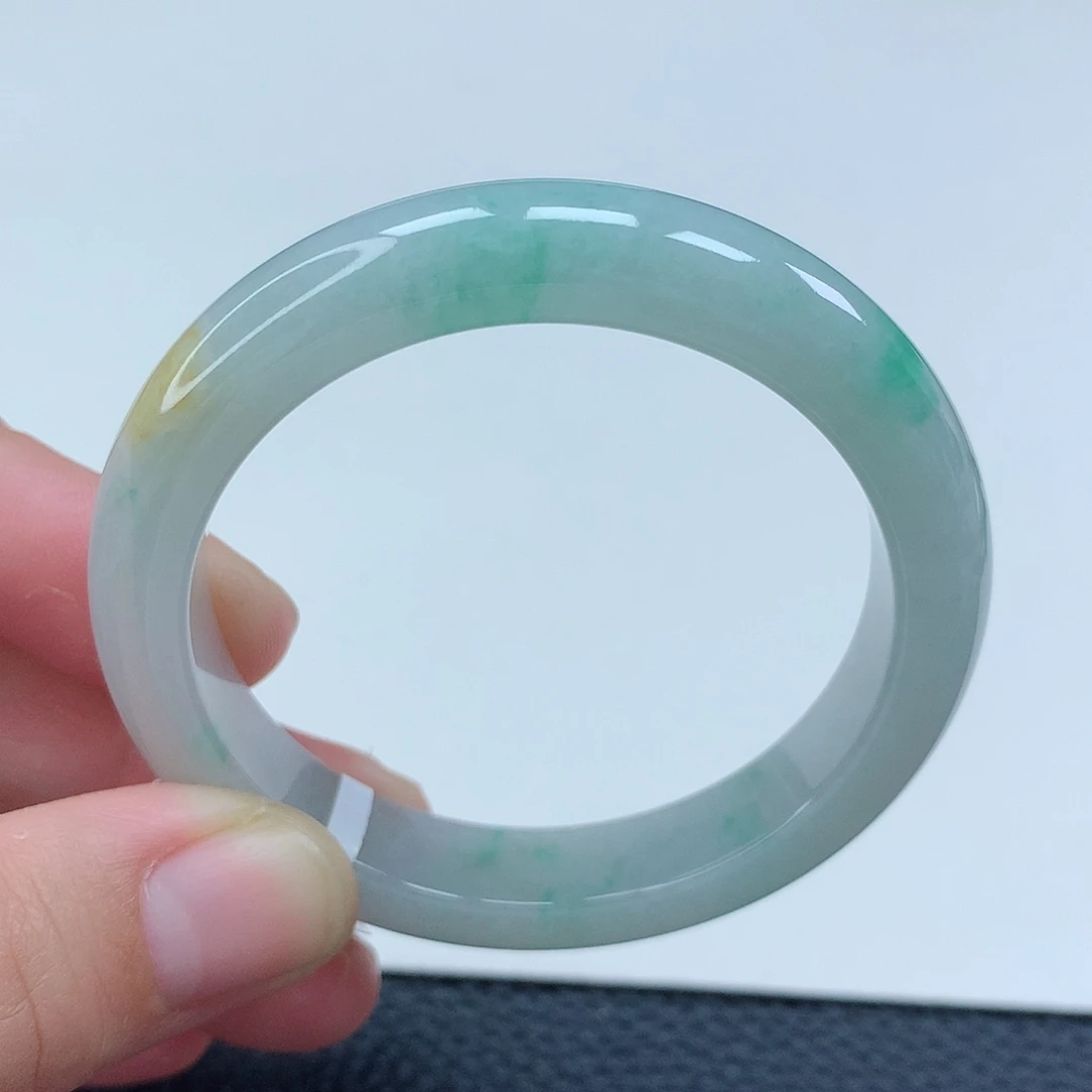 未镶嵌手镯翡翠51.5圈口