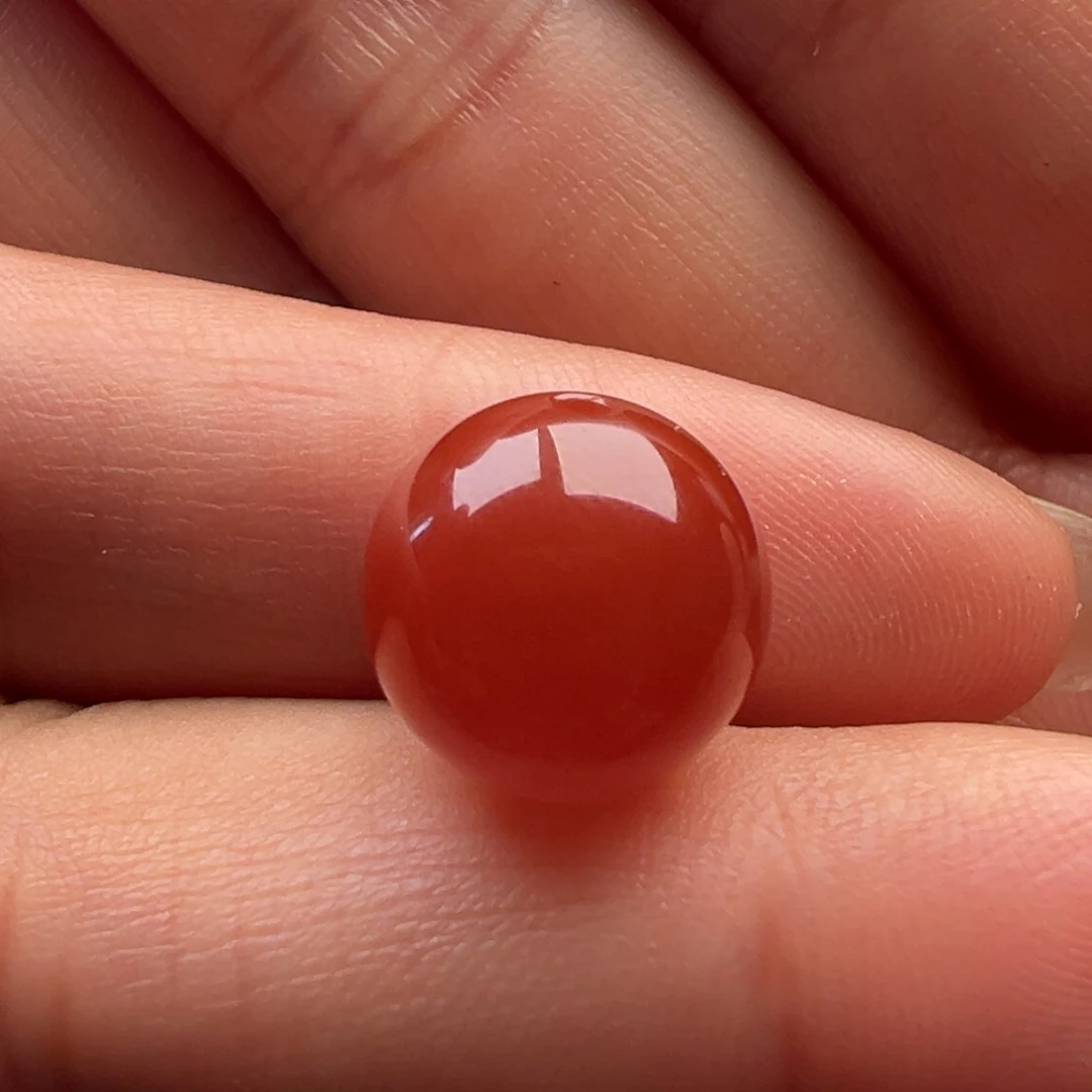 南红玛瑙未镶嵌圆珠12