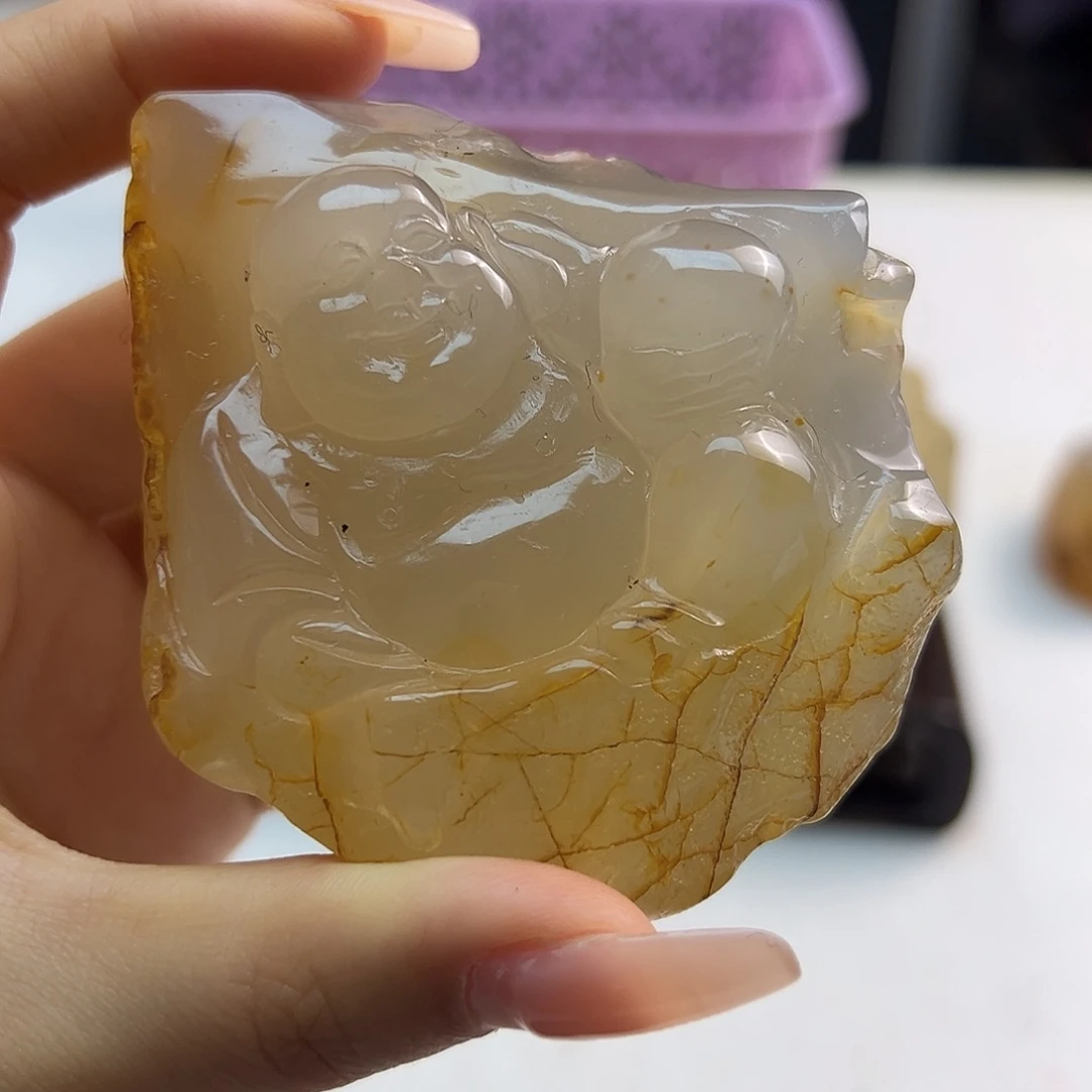 玛瑙/玉髓合金颈饰