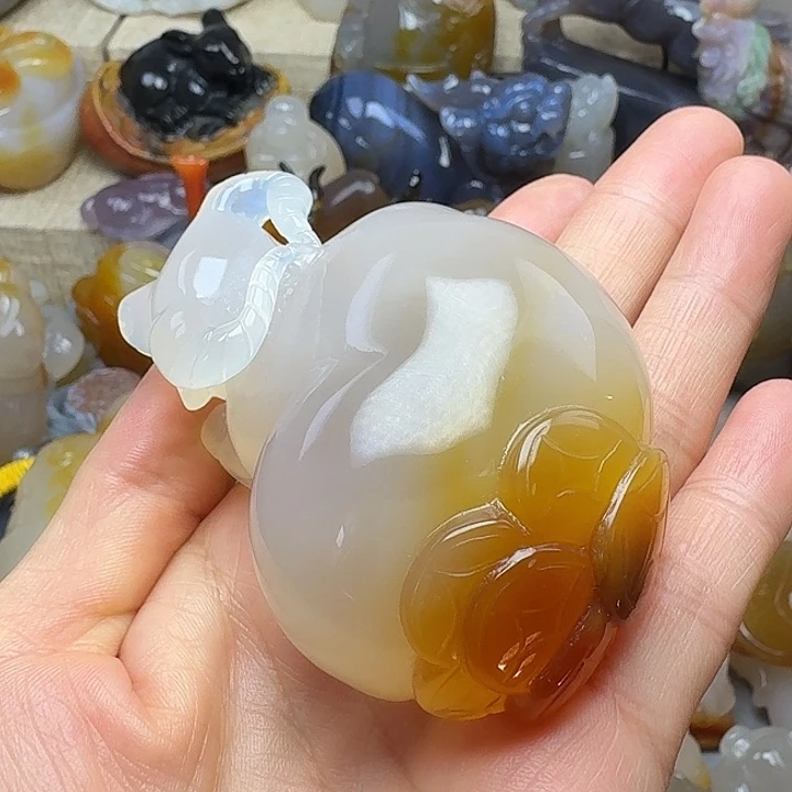 玛瑙/玉髓未镶嵌饰品