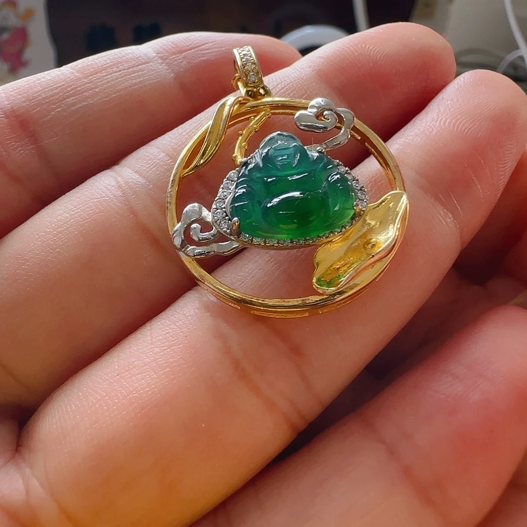 翡翠未镶嵌手镯100