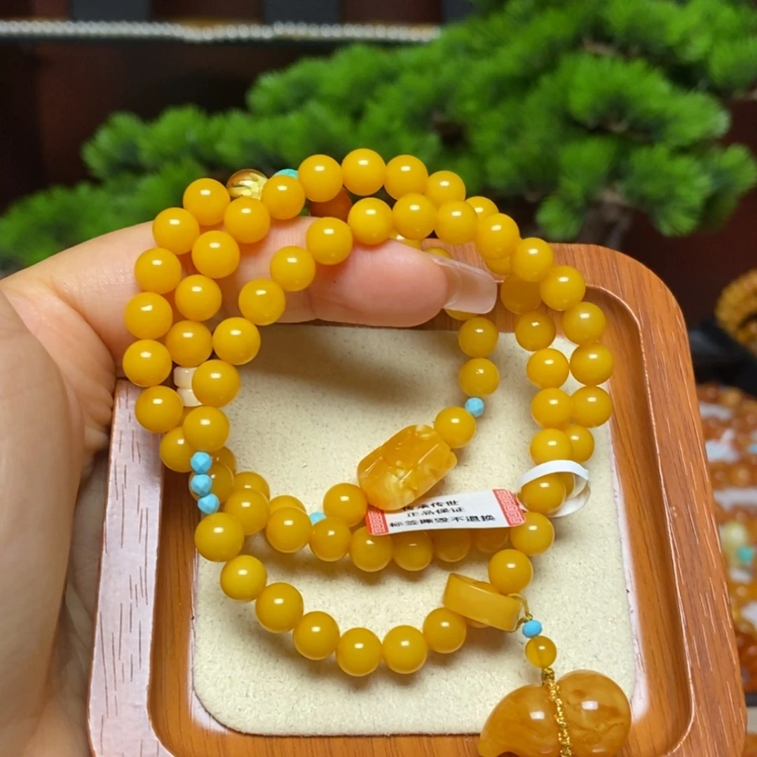 【闪购商品】手链蜜蜡未镶嵌手串