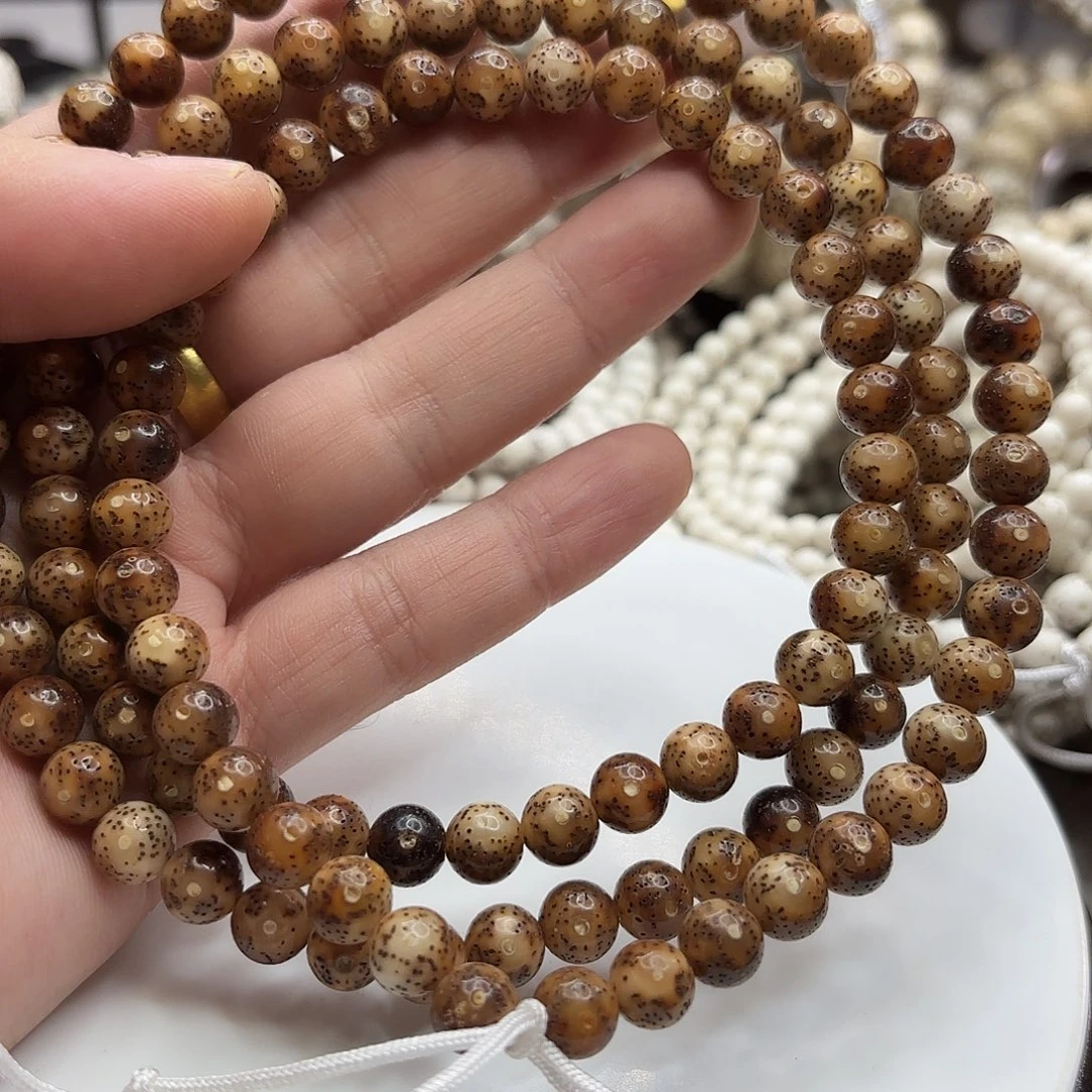 星月菩提手串8龙蛋火王果冻