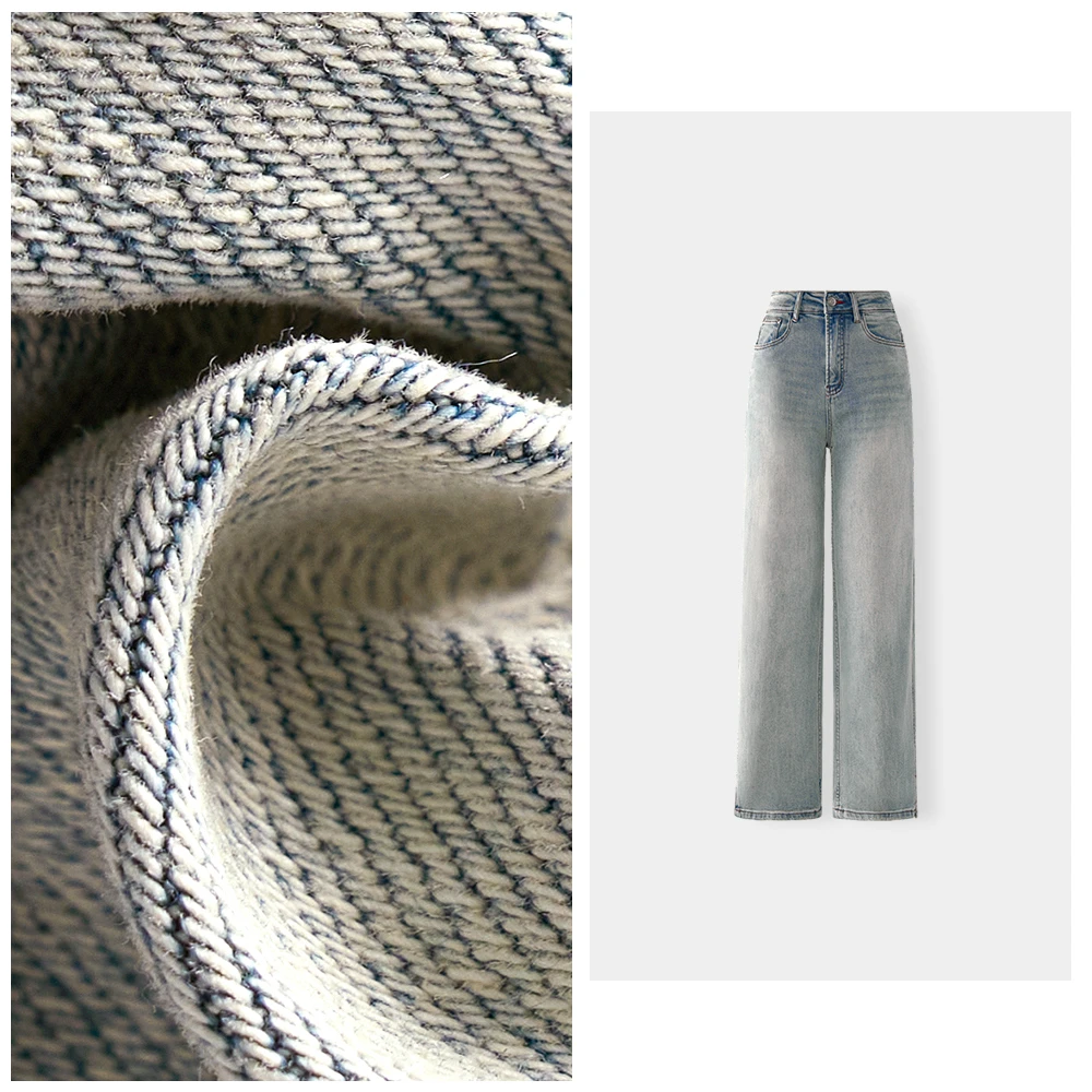 完美四面弹 | 设计感百搭款直筒牛仔裤88006