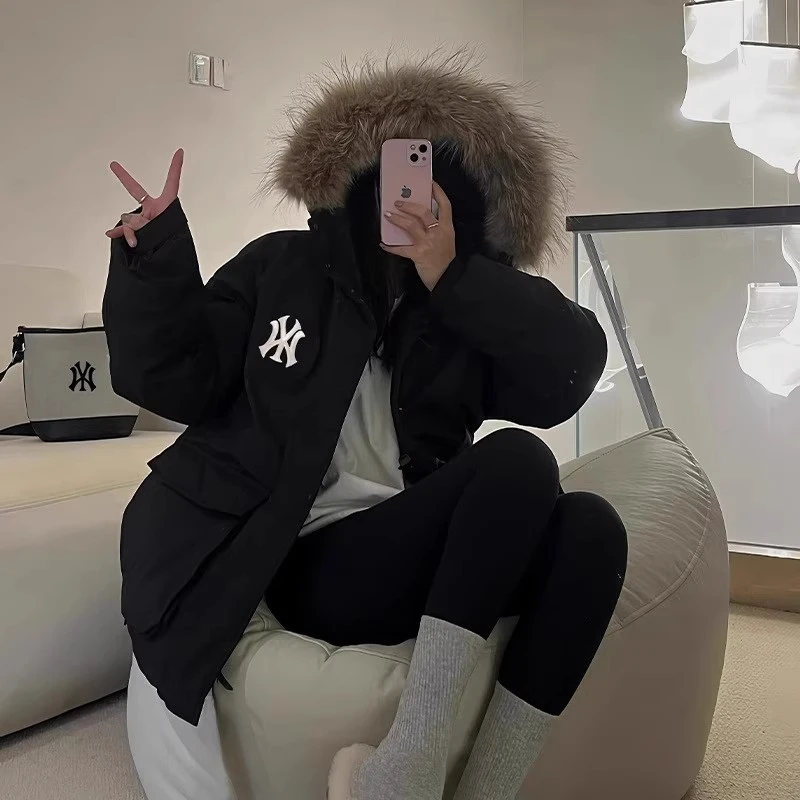 【一折专区】奥莱专区2025冬季新款中长款羽绒服保暖防风户外外套女