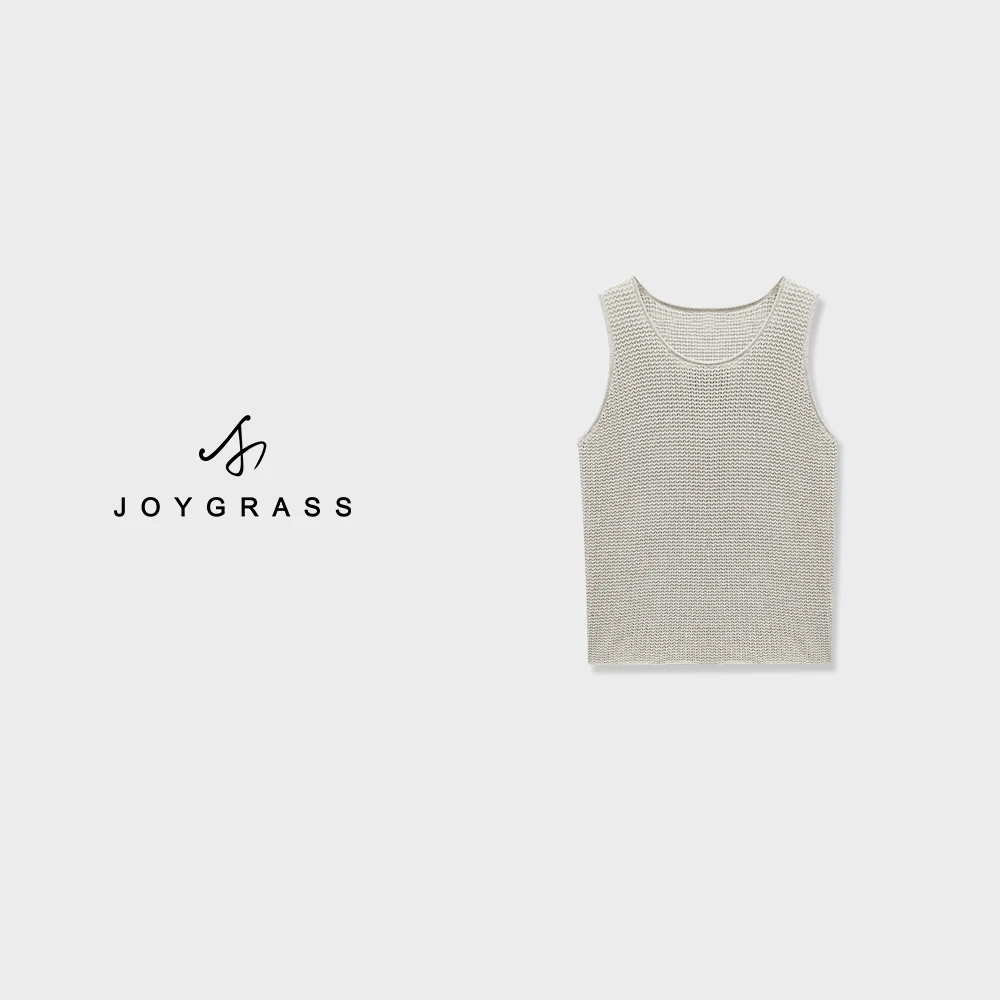 “莫奈”JOYGRSS【简絮尘光·柔织】通勤改良背心Z-05728
