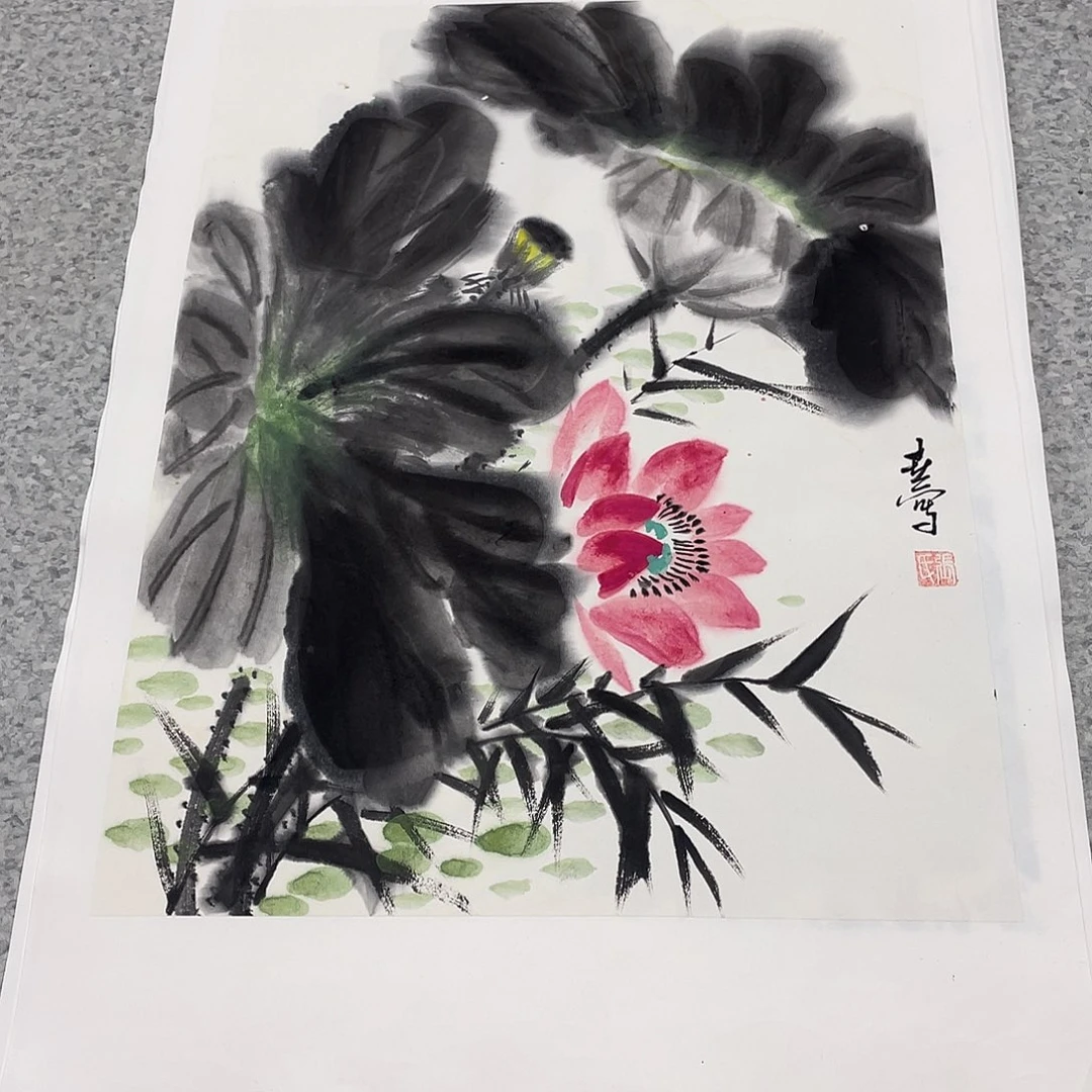 国画1.4平尺国画作品