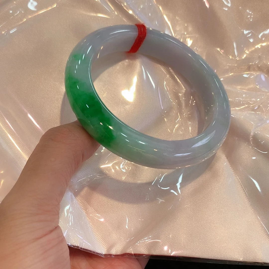 【闪购商品】未镶嵌手镯翡翠三**幸
